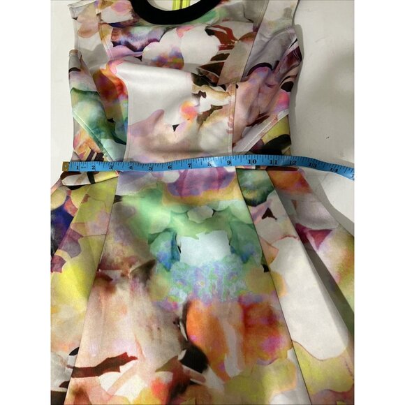 Ted Baker London Sew In Love Floral Neoprene Mini Dress Women (No size tag) - Picture 10 of 11